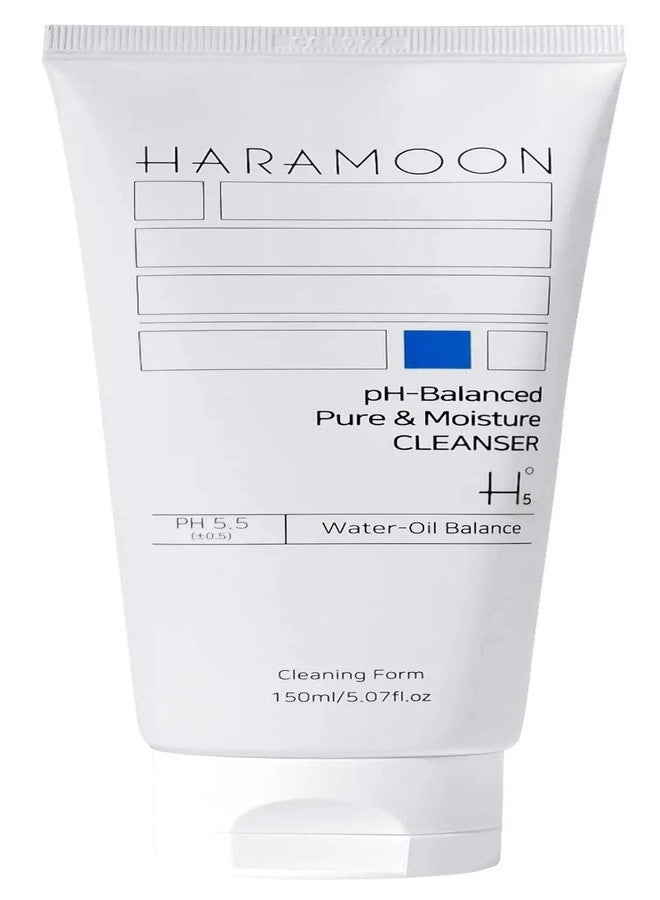 HARAMOON Pure Moisture Cleanser |Gentle Korean Face Wash | Purifying & Hydrating | Centella, HA, Niacinamide | Vegan, EWG Verified - Image 1